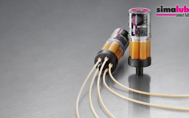 تجهیرات روان کاری صنعتی و روغن زنی مدل SIMALUBE MULTIPOINT ساخت سیماتک انگلستان