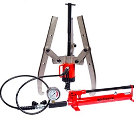 ست کامل پولی کش ، شیلنگ و پمپ هیدرولیکی 700 بار فشارقوی تا ظرفیت 50 تن مدل PKS-Range ساخت هایفورس انگلستان